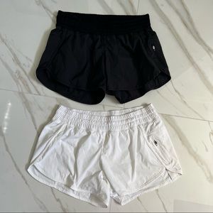 Two pairs, Lululemon Shorts both Size 12